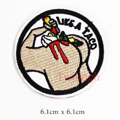 twilingh 1pc UFO Space Astronaut Parches Embroidery Iron on