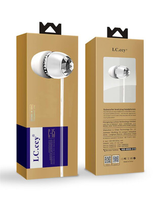 

LCCCY C-16 In-ear Earphone Colorful Headset Hifi Earbuds Bass Earphones