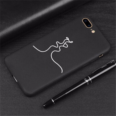 

Relief Phone Case For iPhone 6 6s 7 8 Plus X 5 5s SE Cover Fashion Soft TPU