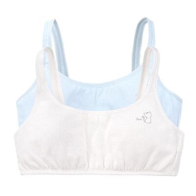 

DORA 2 piece underwear girls bra students development period underwear vest sports underwear DRY4001 2 pieces 70A