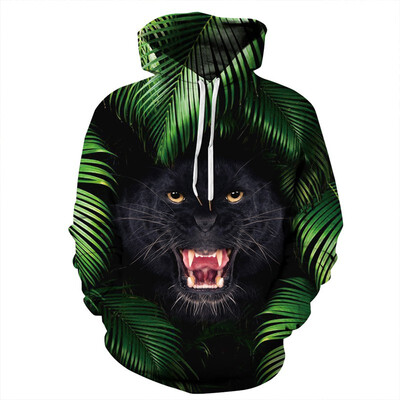 

QYDM-363Mens Hoodie 3D Printed Women Pullover Sweater