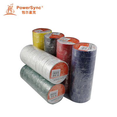 

Baoer Xingke PVC color insulation tape electrical tape white 015mm18mm20m10 into PowerSync BTB-902