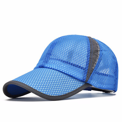 

New summer hat ladies sunscreen men&39s baseball net cap Korean outdoor sports cap