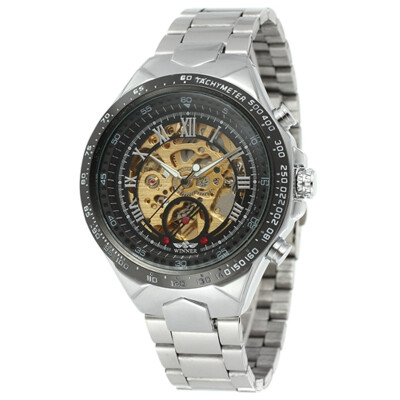 

Winner skeleton mechanical watch w218