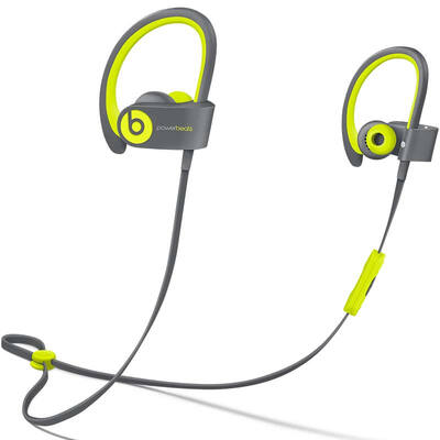 

Beats Powerbeats2 от Dr. Dre Беспроводные наушники - (флуоресцентные желтые) Спортивные наушники Bluetooth беспроводной пояс MKPX2PA / A