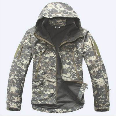 

EURO Size TAD V 40 Men Outdoor Military Tactical Jacket Lurker Shark Skin Soft Shell Waterproof Windproof Sport Army Clothes