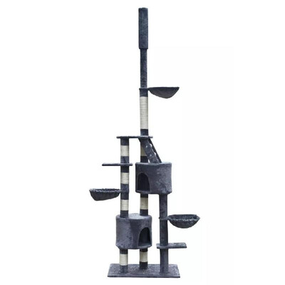 

Cat Play Tree Cuddles  230 - 260 cm Grey Plush