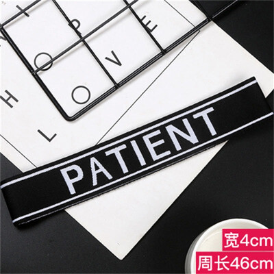 

Sport Yoga Elastic Hair Bands For Adult And Kids Alphabet Letter Headbands Girls Hair Accessories 2018 Hot Sale