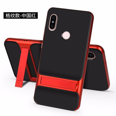 

Goowiiz Phone Case For Xiaomi Redmi Note 5Note 5 Pro Fashion Slim Shockproof Silicone TPU PC Hard Bracket