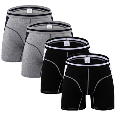 

4pcslot SKY HERO Brand Mens Underwear Sexy Boxers Mens Boxer Briefs Shorts Hommes Comfortable Hombre Man Underpants Male Calzonc
