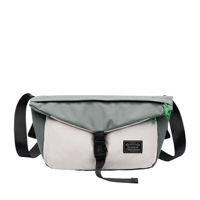 

ZHANAO trend mens shoulder bag canvas messenger bag fashion sports womens casual pockets