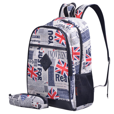 

DouguYan backpack Korean version of the bag middle school students male and female 14 inch G40812 black rice word