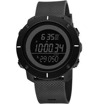 

Sports step fashion mens watch LED electronic watch student sports time record digital electronic watch