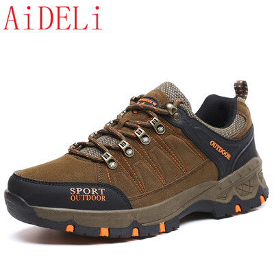 

AiDELi Outdoor non-slip wear hiking shoes mens casual shoes
