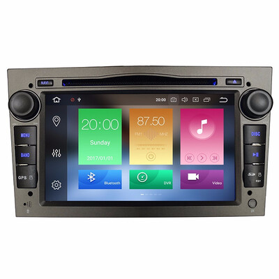 

free shipping Android 80 Octa core 2din 7" Car DVD Player For Vauxhall Opel Astra H G J Vectra Antara Zafira Cors GPS Radio DSP