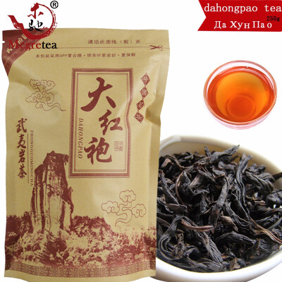 

250G Top Grade 2019 clovershrub Da Hong Pao Red Robe dahongpao Oolong Tea Lose weight the tea black antifatigue