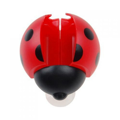 

UpperX Red Ladybird Coccinella Septempunctata Bathroom Decor Toothbrush Holder Stand