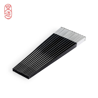 

JING ZAO Chopsticks Alloy chopsticks Household chopsticks 6 pairs