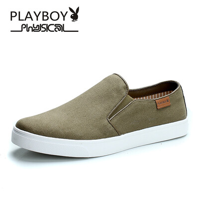 

PLAYBOY brand CanvasBreathableBoardFashionable casualAll matched driversMens shoes