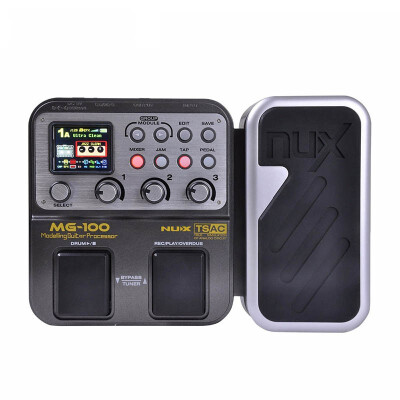 

NUX MG-100 Guitar Modeling Processor Multi-function Guitar Effect Pedal with 58 Effect Models Guitar Parts