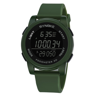 

Fashion chronograph function electronic watch waterproof mountaineering outdoor sports watch