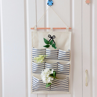 

2018 New Wall Hanging Storage Bags Wall Pocket Hanging Holder Organizer Sundries