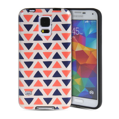 

MOONCASE Watercolor Art Soft Flexible Silicone Gel TPU Skin Shell Back Case Cover for Samsung Galaxy S5 I9600