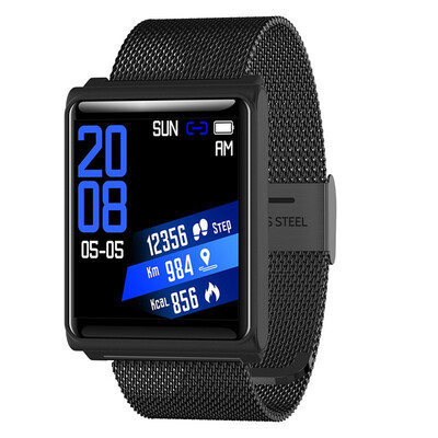 

N98 Smart Bracelet IPS Color Full Touch Fitness Tracker Heart Rate Monitor Blood Pressure Monitor Band Large Screen Sport Watch