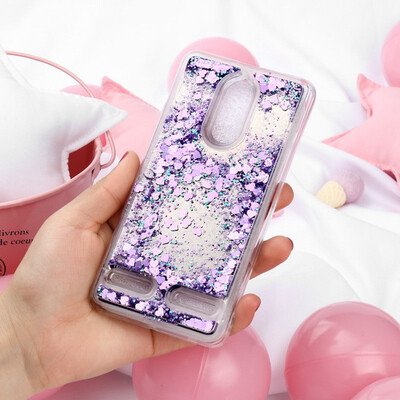 

Akabeila Cover for Lenovo K6 K6 Power K33a42 k33a48 Case Soft Mirror Dynamic Glitter Phone Protector Cover Shell Bag