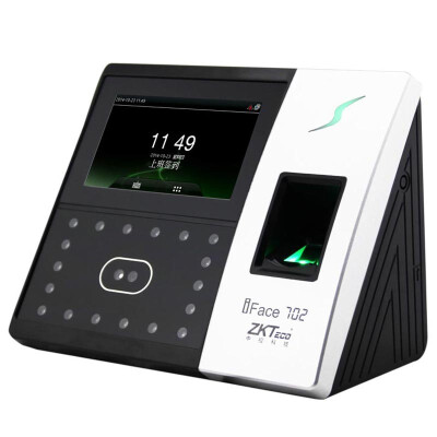 

In the control wisdom (ZKTeco) iFace702 face / face, fingerprint mixing recognition attendance machine