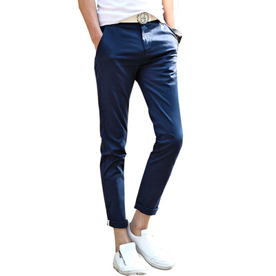 

(MSEK) XK3157 men's casual pants men's Korean version of Slim casual pants nine pants pants men's card 33