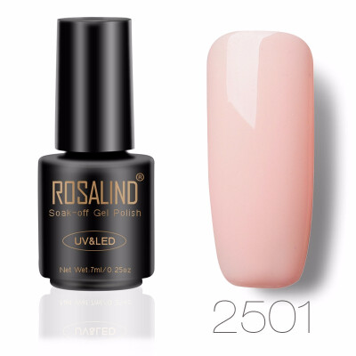 

ROSALIND 7ML Nail Polish Gorgeous Color Nail Gel Polish Vernis Semi Permanent Top Coat Base Coat Gel Nail Varnishes gel lacquer