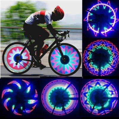 

32 LED Patterns Cycling Bikes Bicycles Rainbow Wheel Signal Tire Spoke Light