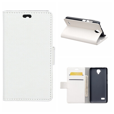 

MOONCASE PU Leather Flip Wallet Card Slot Bracket Back Case Cover for Huawei Y5 Y560