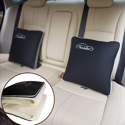 

Vatican car pillow car pillow is car pillow quilt dual-use car on the car with car summer cool is multi-function