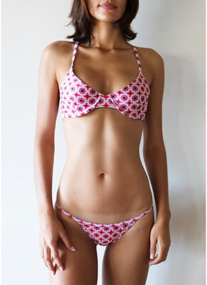 

2018 Women Floral Print Bikini Set Padded Wire Support Bathing Suit Beach Swimwear