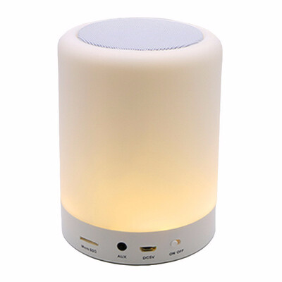 

LED Night light lamp with Portable Wireless Bluetooth speaker support TF to play music for kids