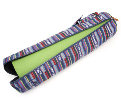 

ELENTURE Full-Zip Exercise Yoga Mat Carry Bag with Multi-Functional Storage Pockets --Multi Color