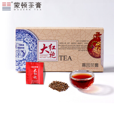 

•Modern tea Dahongpao 20 bags Instant Pu’er Tea 100% Extraction from Tea Best Wuyi Rock Tea Excellent taste Safe and Convenient