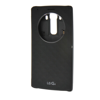 

MOONCASE Высокое качество Slim Fit круглое окно Флип обратно батарея ЧЕХОЛ ДЛЯ LG G4 черный