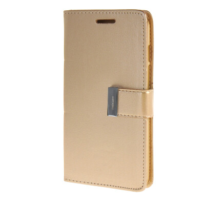 

MOONCASE чехол для Asus Zenfone 5 Flip Leather Wallet Card Slot Bracket Back Cover Gold