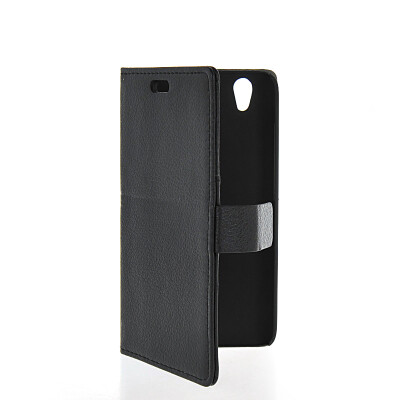 

MOONCASE Litchi Skin Magnetic Button Flip Leather Wallet Card Pouch Stand Back Case Cover for Huawei Ascend G630