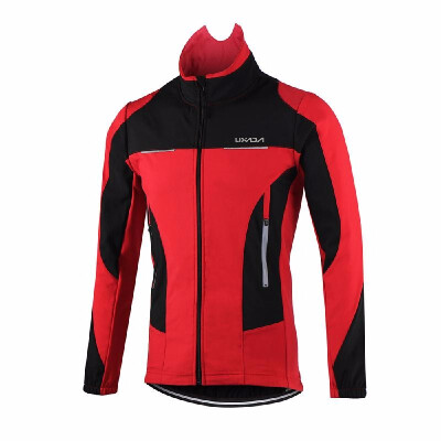 

WOLFBIKE Outdoor Sports Winter Cycling Jersey Breathable MenWomen Wind Coat Long Sleeve Riding Jacket Bike Clothing