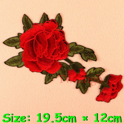 

1 Pcs Brand Flower Patches 5 Style Sticker Embroidery Motif Applique Garment Bride Women DIY Clothes Bride Wedding Dress Party