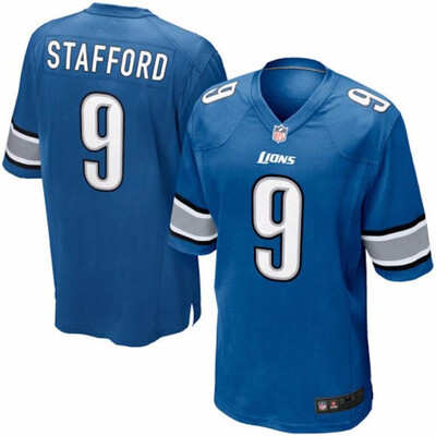 

Mens Detroit Lions Matthew Stafford Nike White 2017 Game Jersey