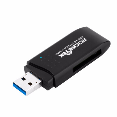 

Rocketek high quality usb 30 multi 2 in 1 memory card reader adapter for SDTF micro SD pc computer laptop accessories