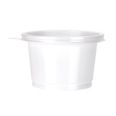 

OTOR Ice Cream Bowl Disposable Plastic Cup Bowl with Lid Take Away Food Container for Dessert Fast food Bento Soup 300ml250ml