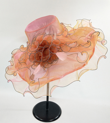 

Creative hat Summer hat anti ultraviolet European&American Eugen yarn DIY fashion net gauze cap Big hat style