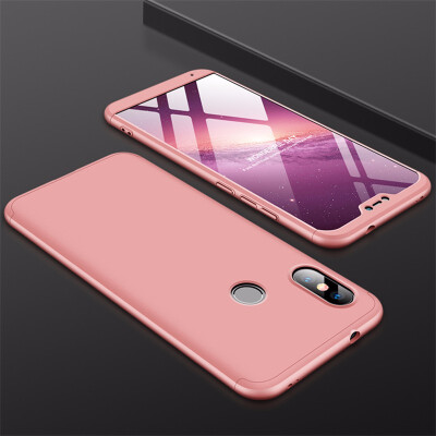 

Goowiiz Phone Case For Xiaomi Redmi 66 ProA2 Lite Fashion Color collision 360 Degree Coverage PC Full Protection