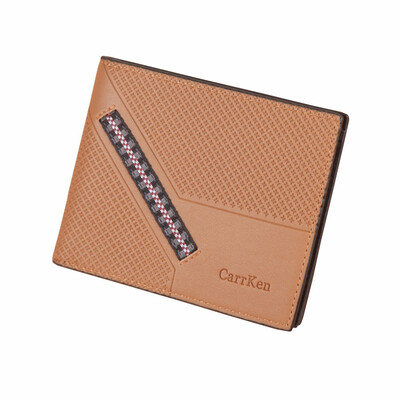 

Short mens wallet fashion rhombus multi card young wallet Student Wallet personality trend